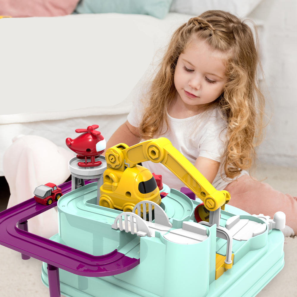Circuit voiture montessori - Petite voiture et jouet MissionAstro™ –  L'Enfant Malin