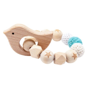 bracelet de dentition bois coton