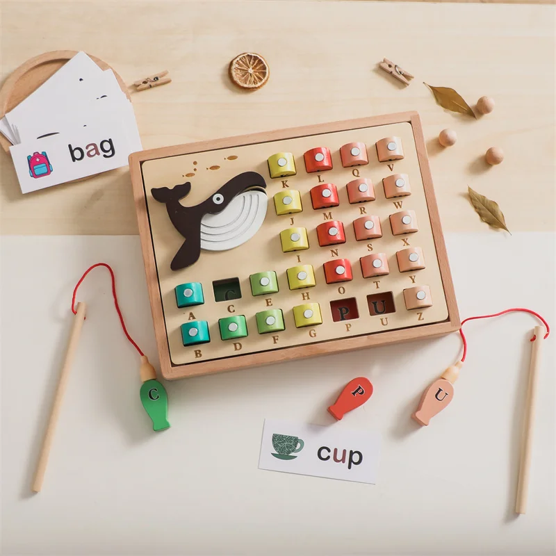 Puzzle magnétique montessori à partir de 3 ans stimule la créativité